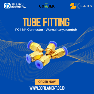 Reprap 3D Printer Tube Fitting Connector PC4 M4